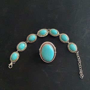 Bracelet and ring set